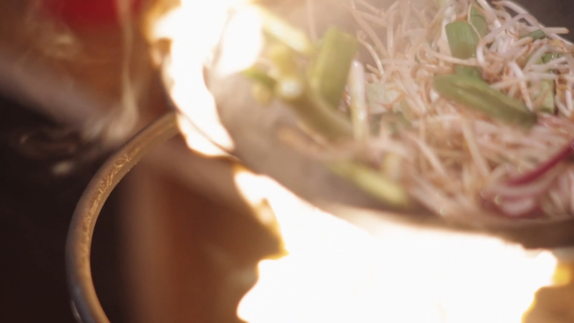 Made Kenji’s "Beef chow fun on an outdoor wok burner" from “The Wok.”. And yes it was fun! The Wok