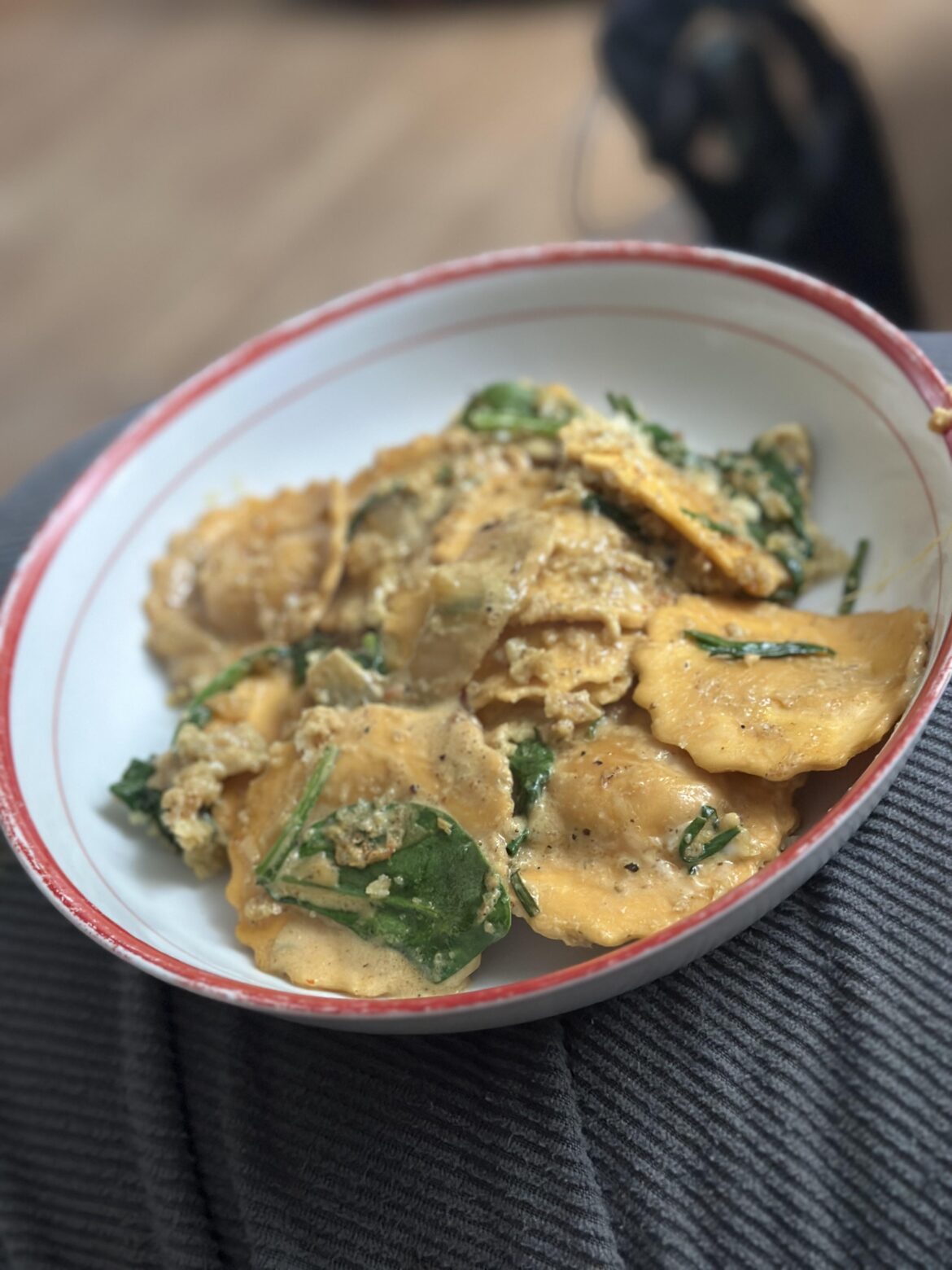 Ravoli Mac and cheese