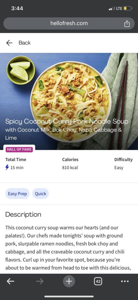 On the ledge about next week but…