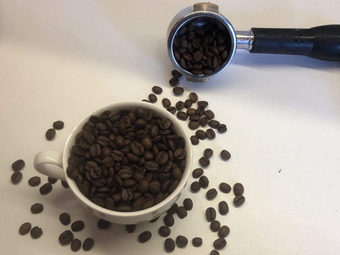 The path of coffee into your cup