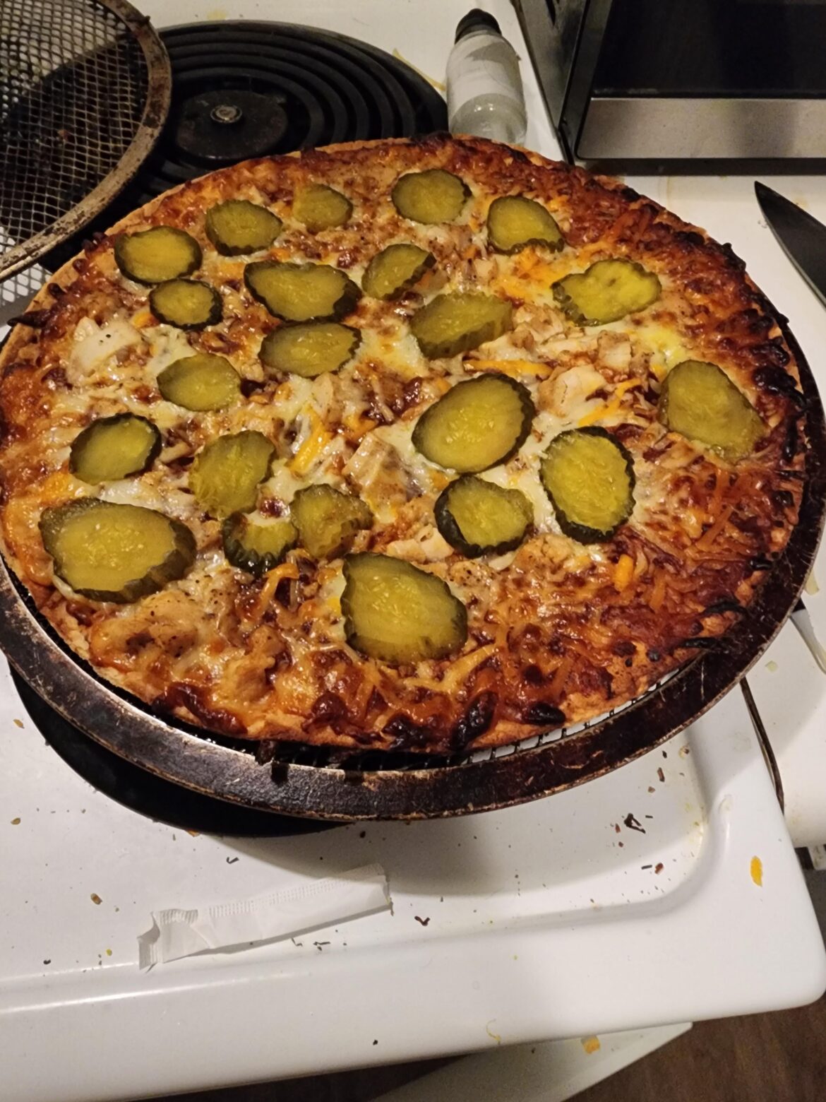 Pickles should not be anywhere near pizzas