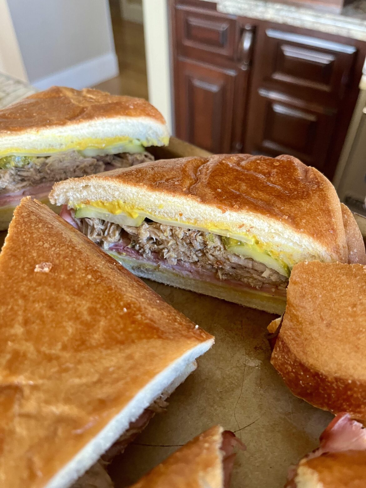 Homemade Cuban Sandwiches for Easter!