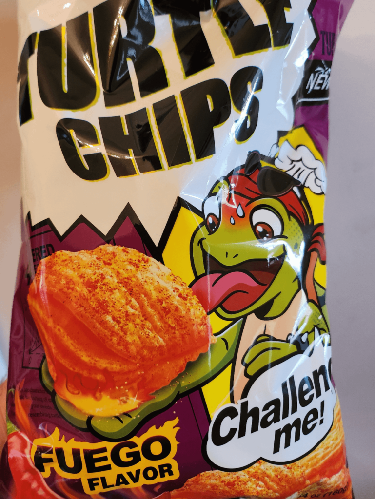 Turtle chips Fuego wow these are delicious