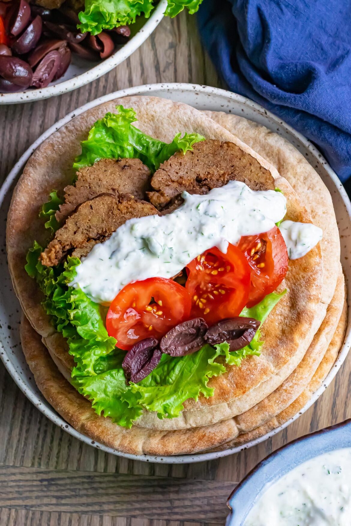 Vegan Seitan Gyros