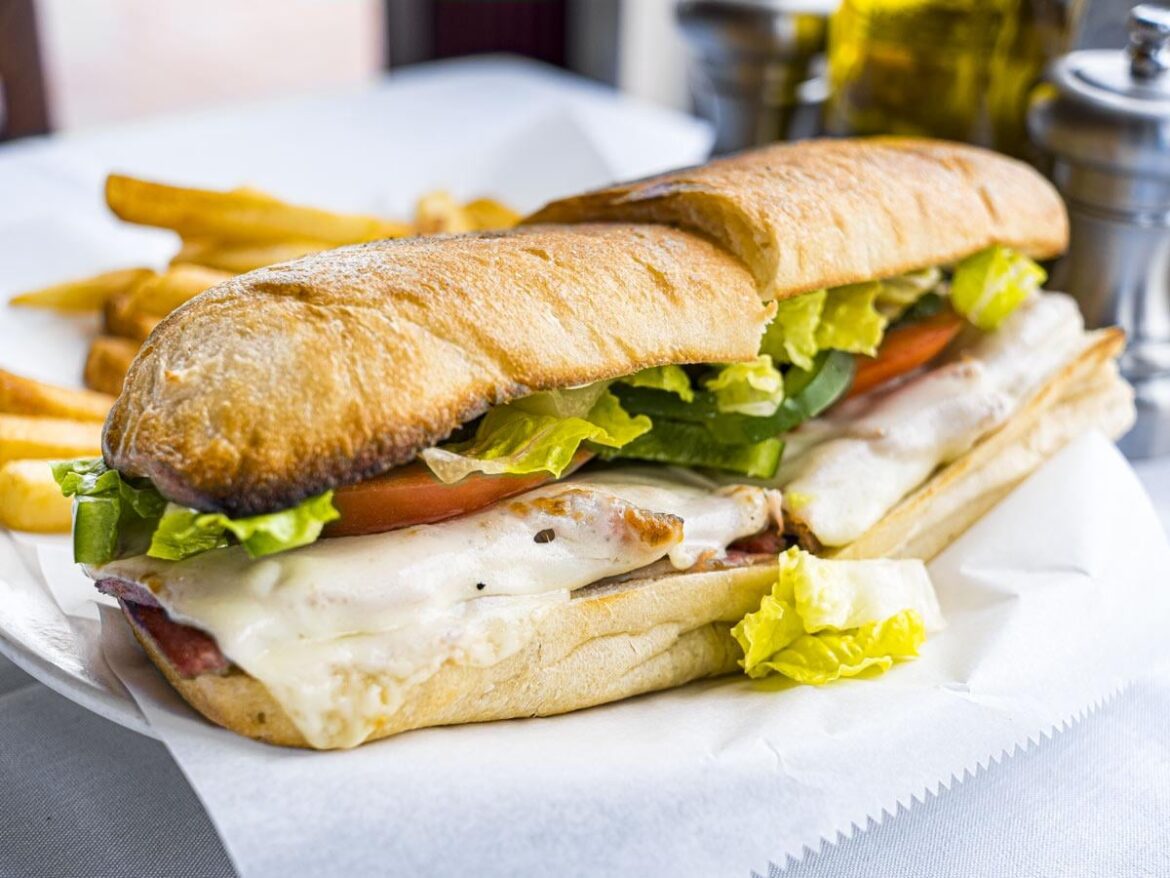 Chicken parm sub