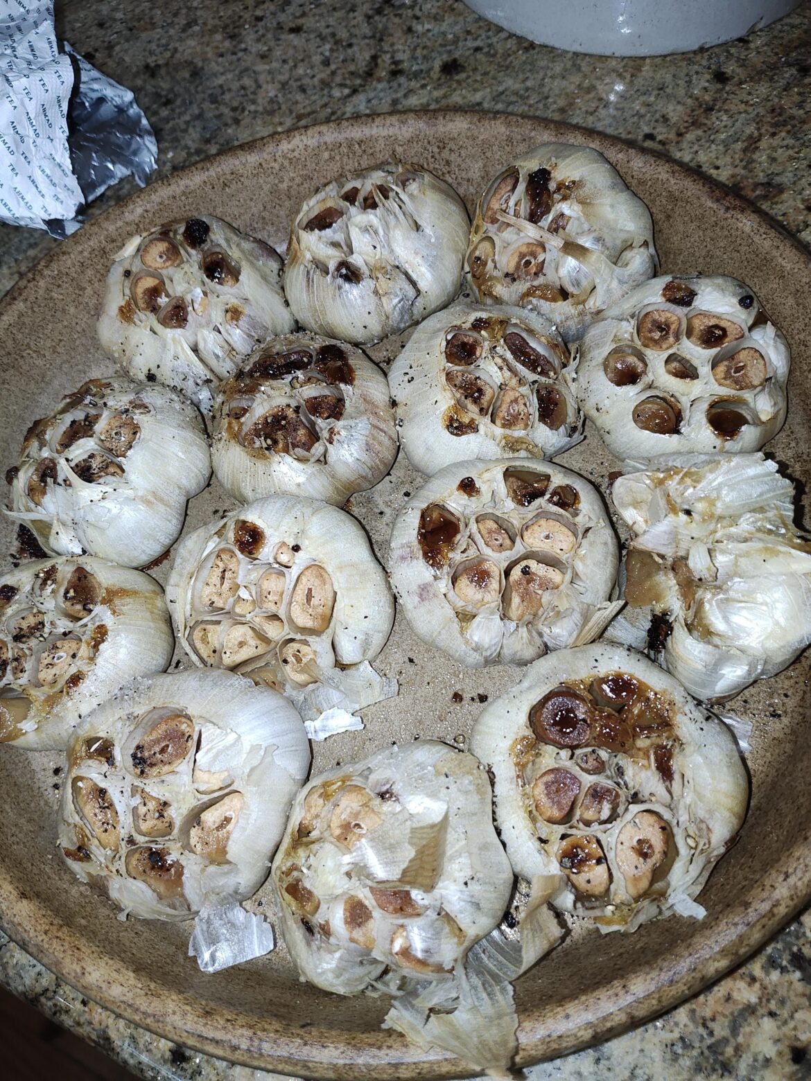 Frozen Roasted Garlic