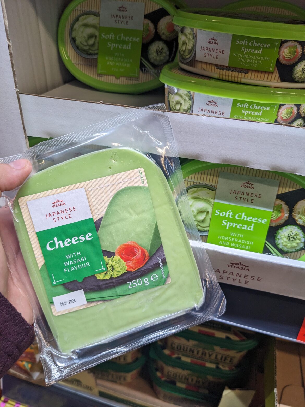 Wasabi cheese (did not buy)