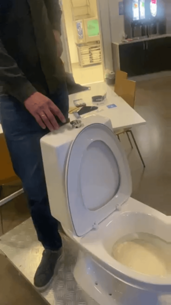 Very hygienic dessert