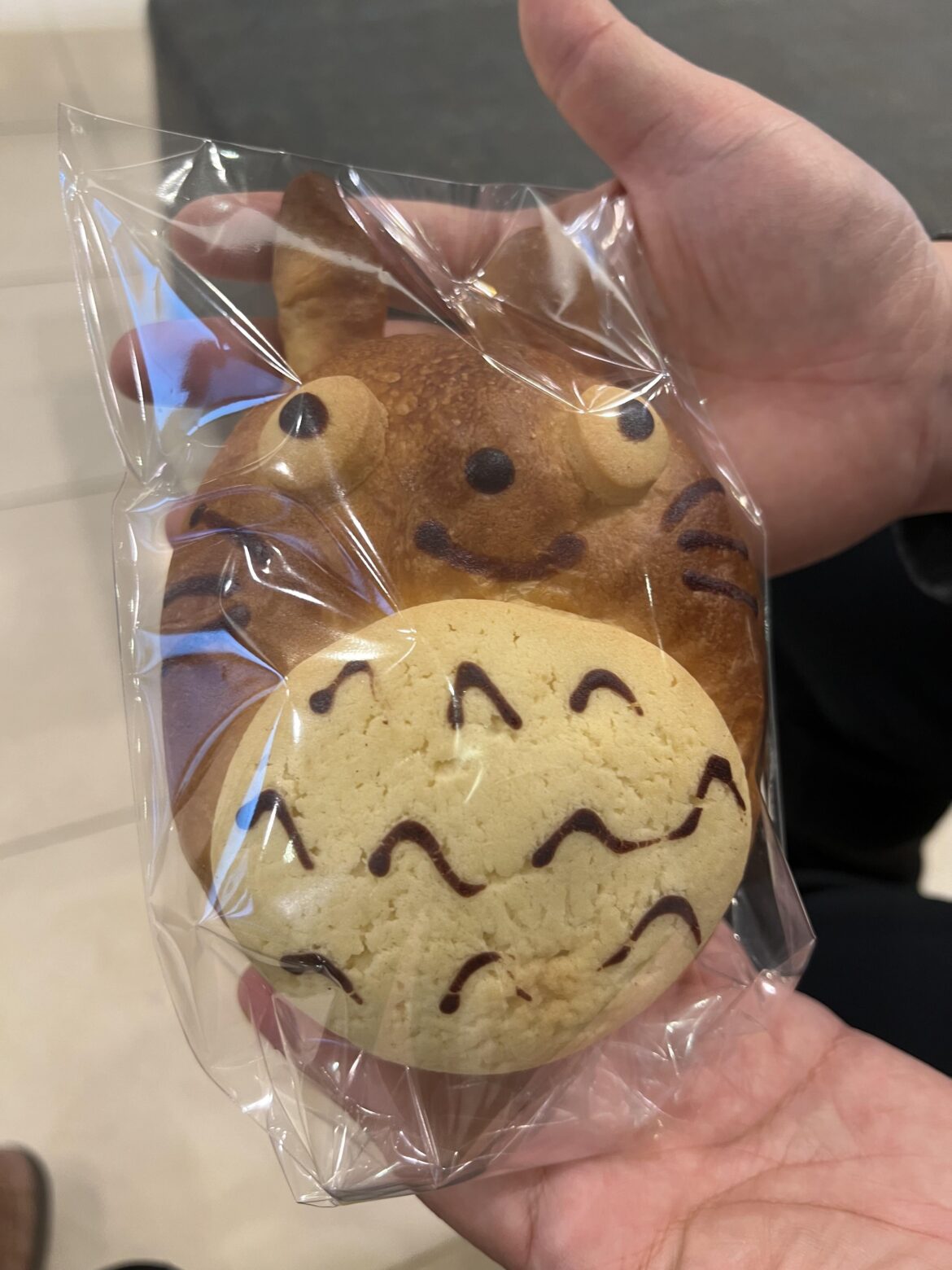 Cute Totoro bread