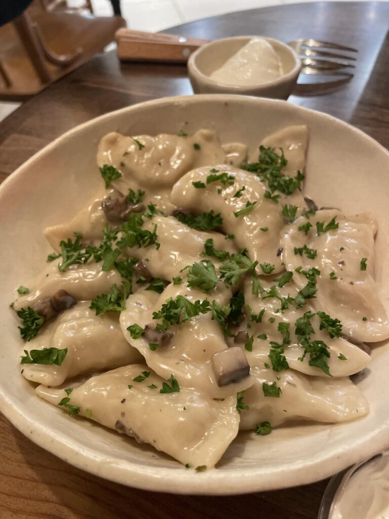Tried Ukrainian food for the first time at Mom Please in mid city Tried Ukrainian food for the first time at Mom Please in mid city