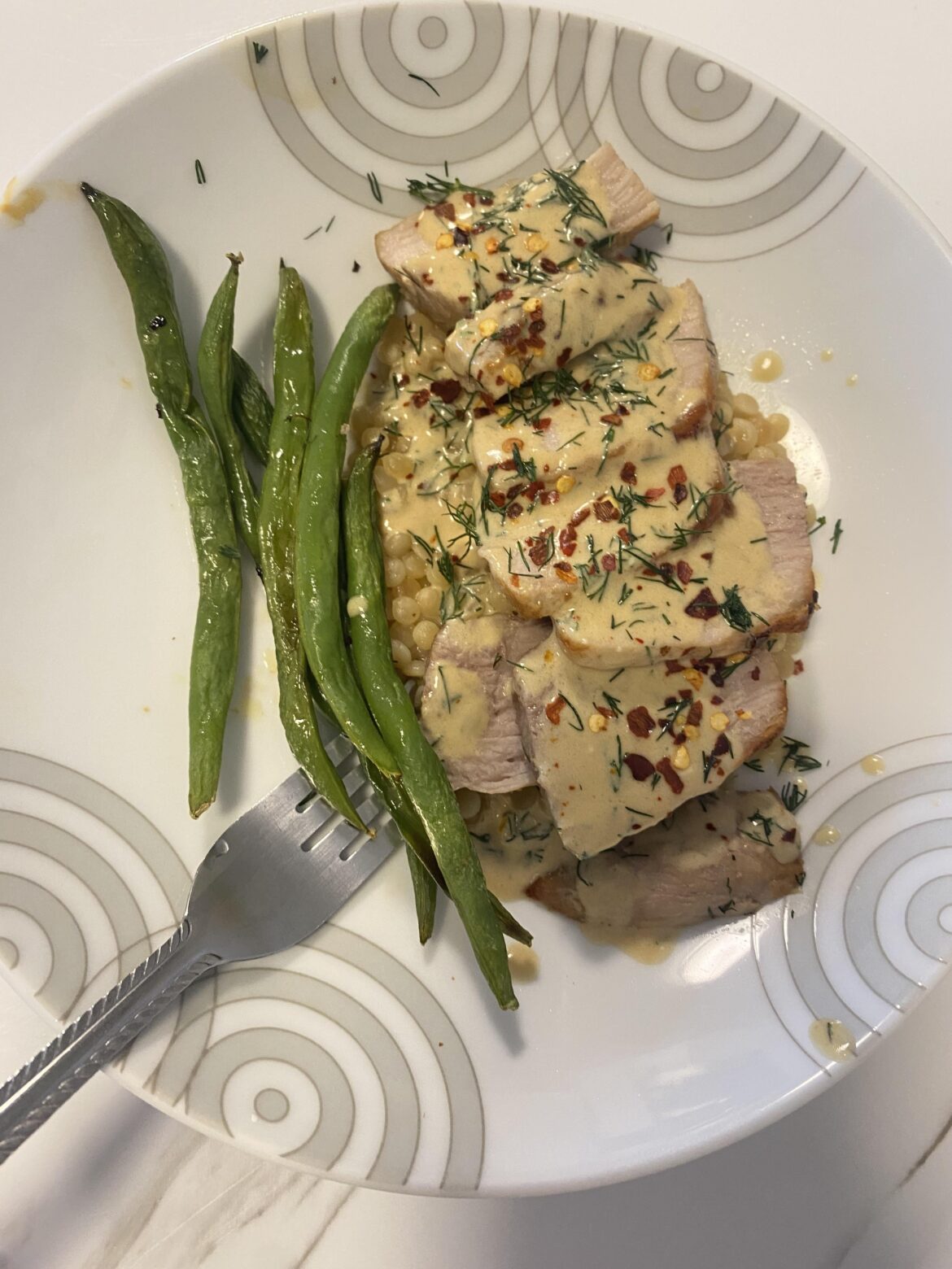 Creamy Dill Pork Tenderloin 10/10