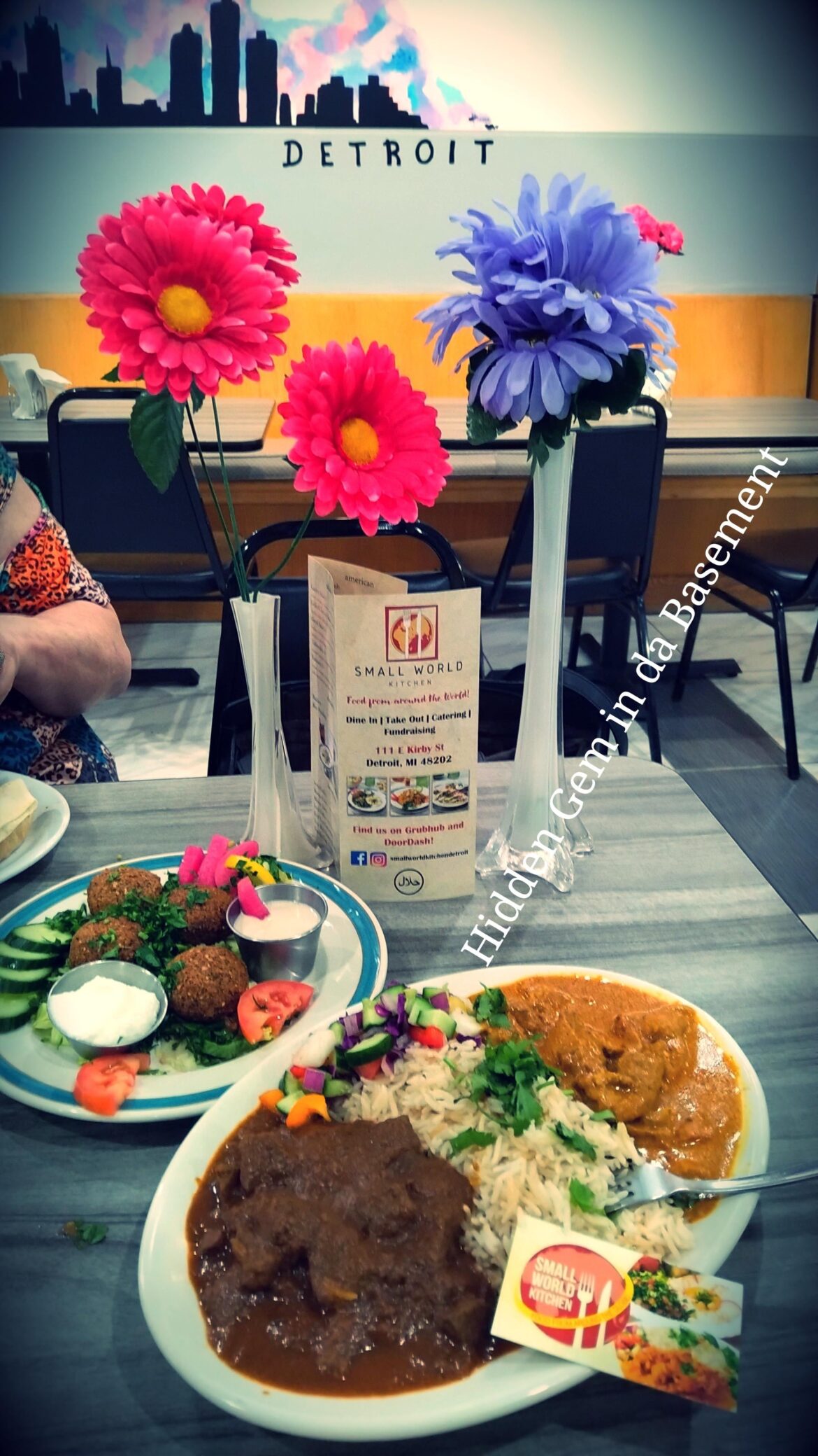 Detroit's most unique hidden Gem,  Small World Kitchen in basement International Institute ♥