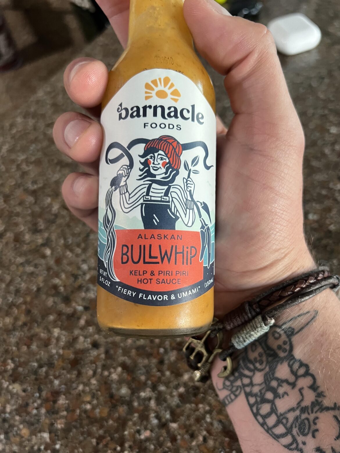 Kelp based hot sauce