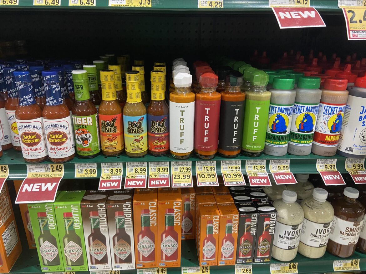 Grocery store got some new stuff