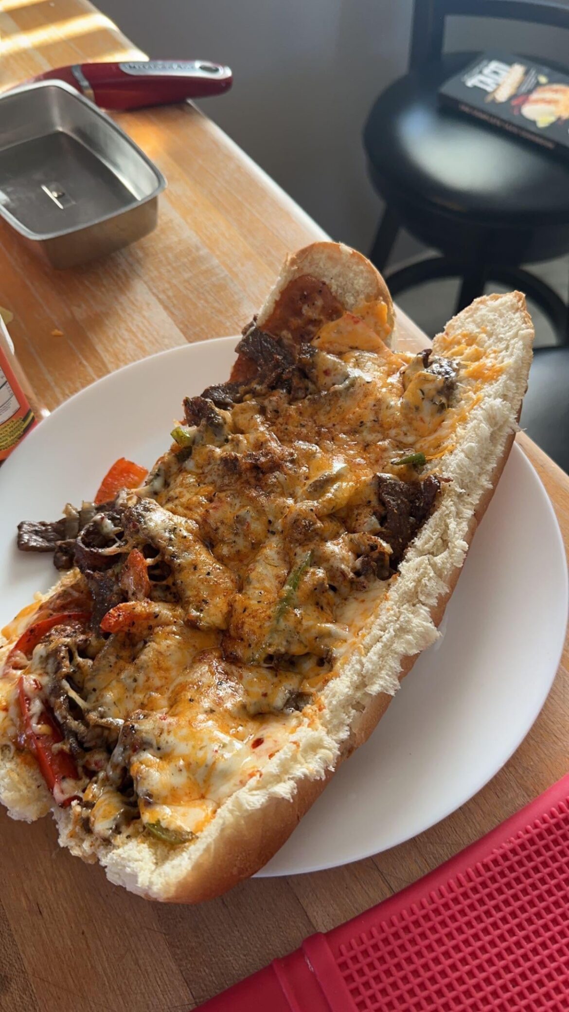 Philly cheesesteak