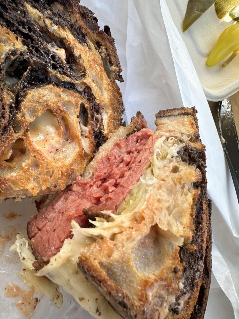 Thick or thin cut pastrami?