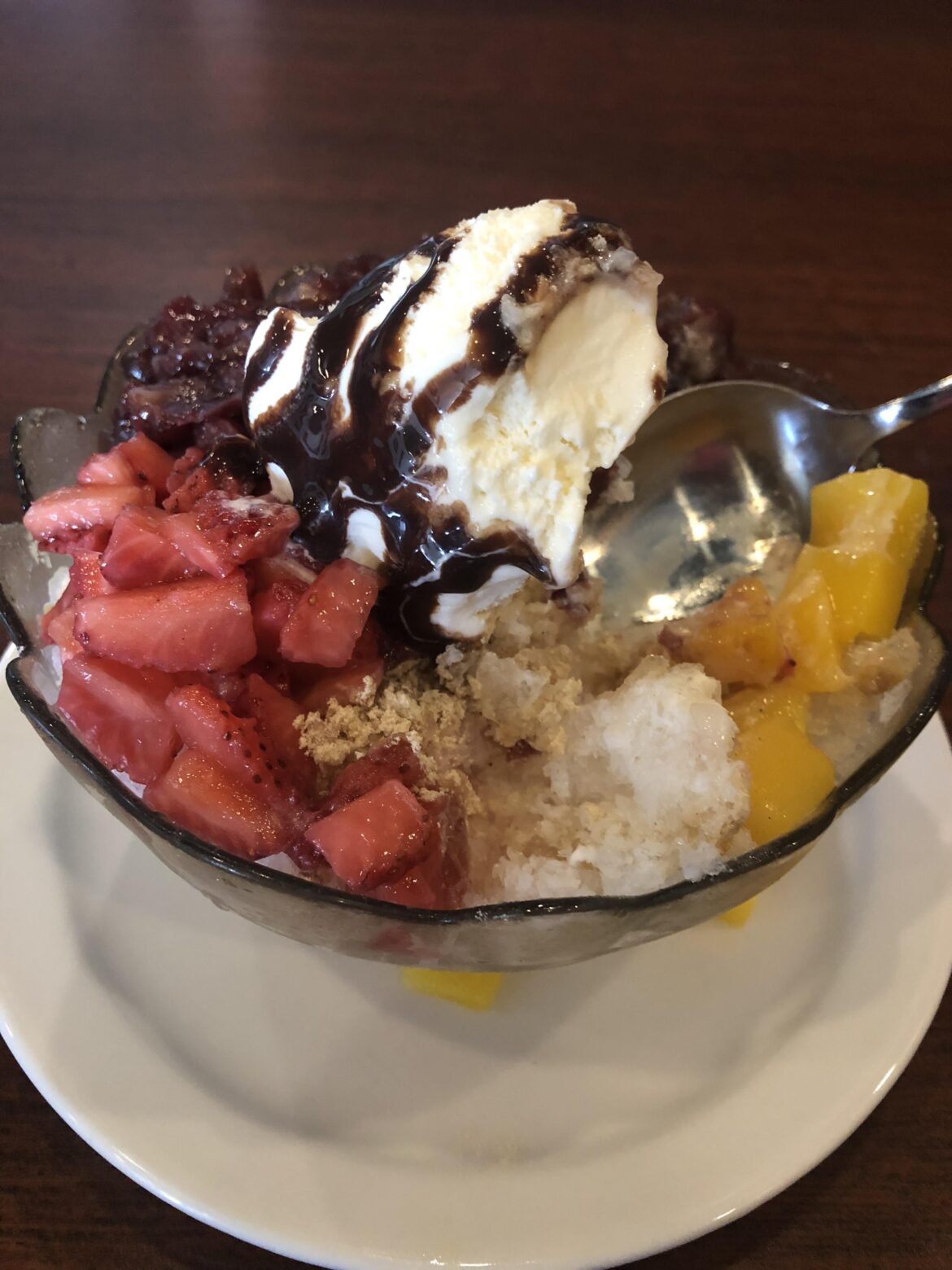 Tried Patbingsu for the first time!
