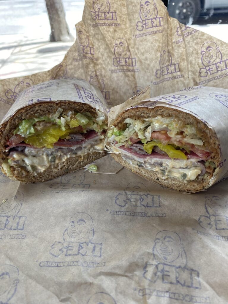 The “Matt Cain” from Ike’s in Denver.