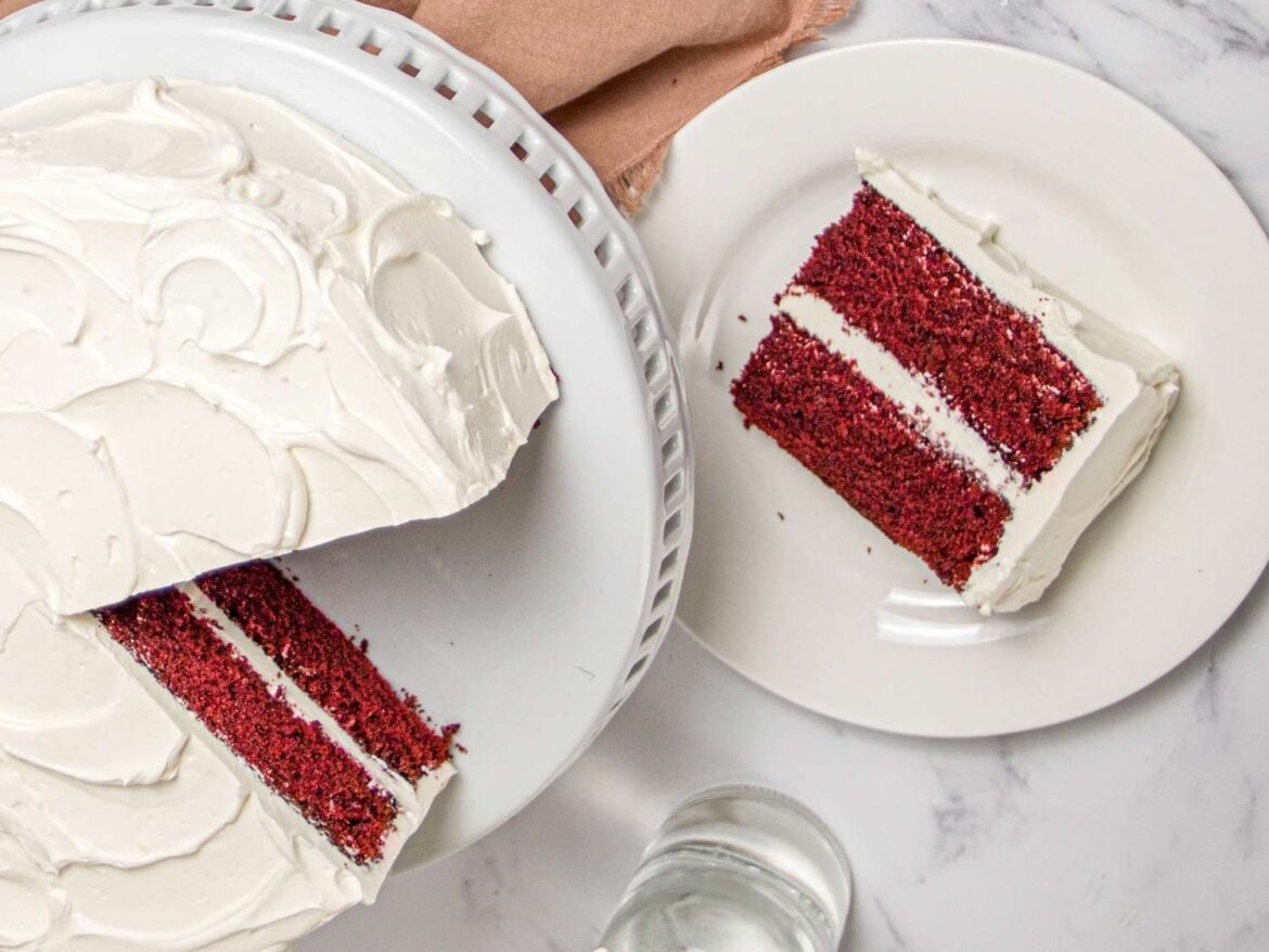 Brian Levy’s Red Velvet cake