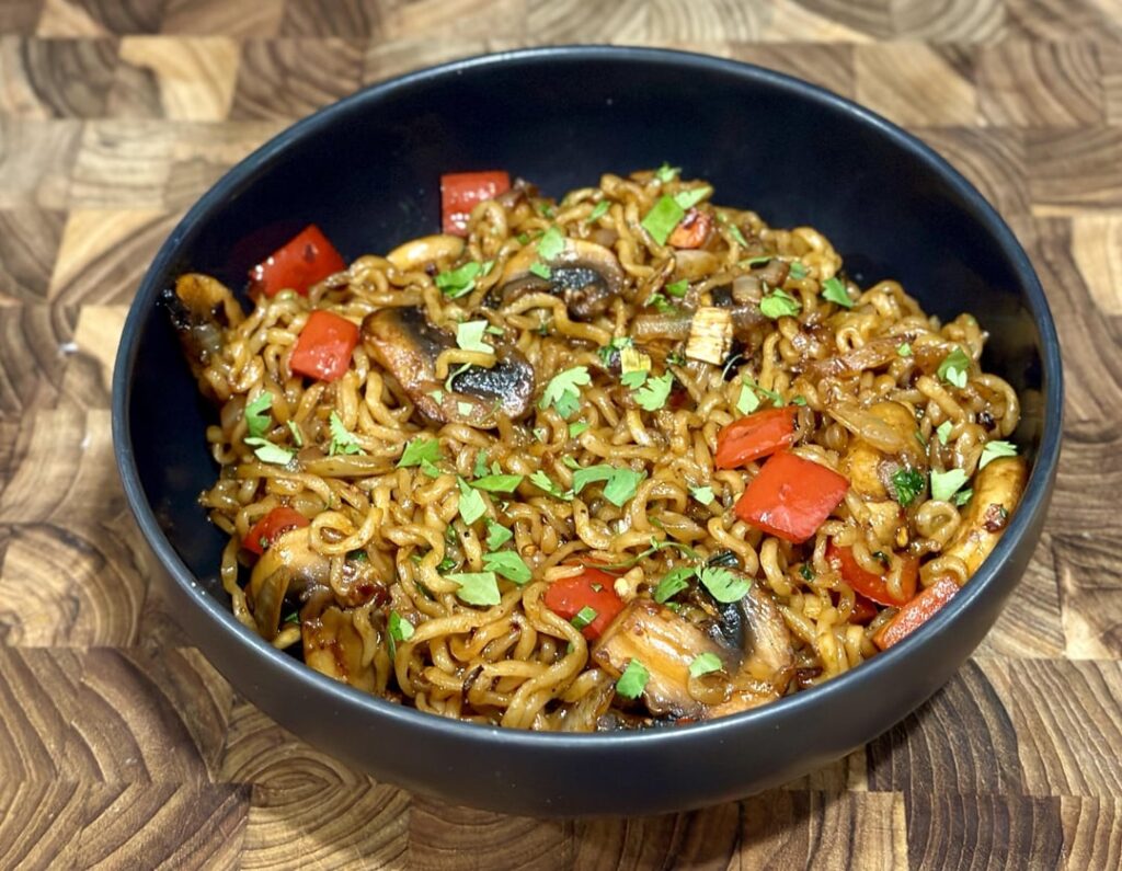 don’t mind me. just messin’ around with some ramen for lunch.