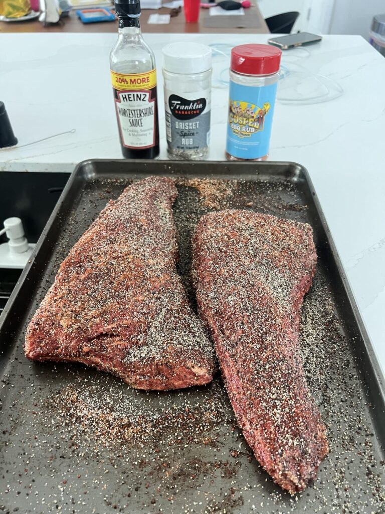 Did another tri tip “brisket style” Did another tri tip “brisket style”