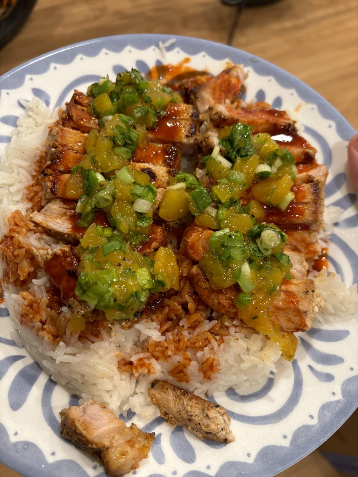 Tex-Mex Pork with Mango Salsa