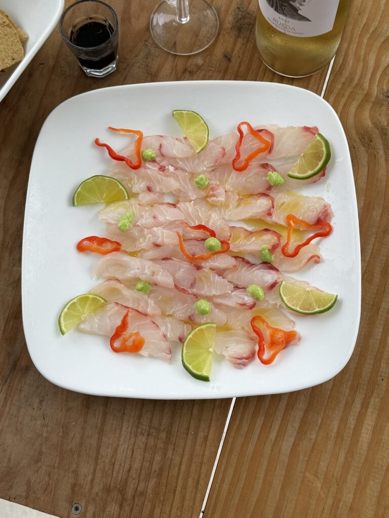 Red Snapper sashimi