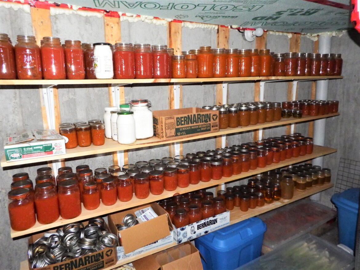 I think we're good for the year in tomato-based sauces and a few other things. A flash in a dimly lit place makes it look old.