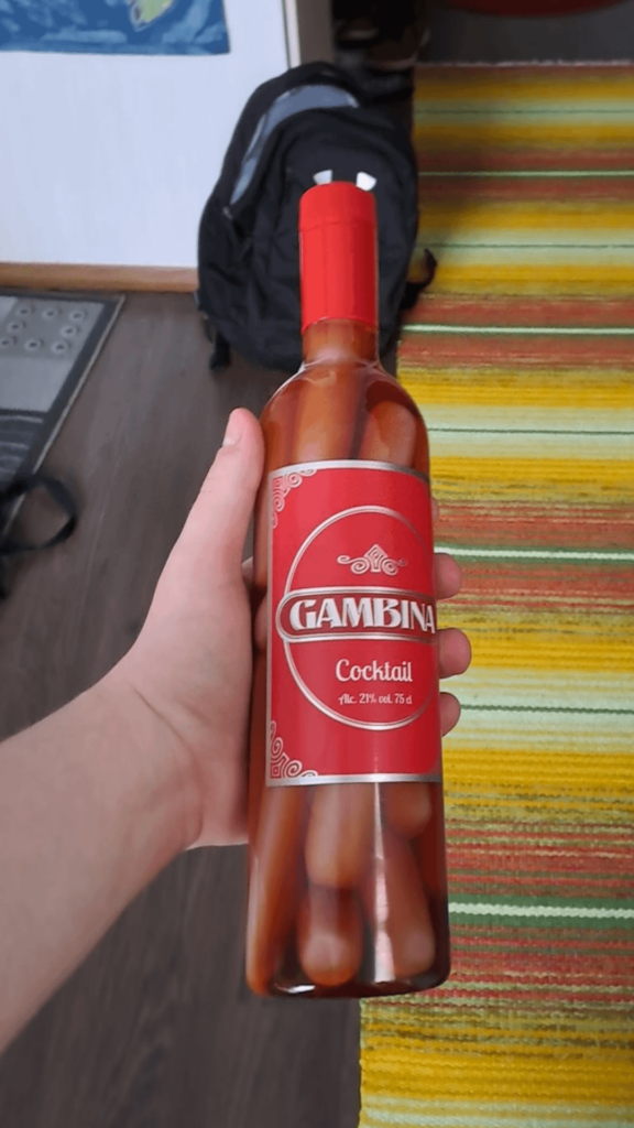 Made this abomination for my friend's 18th birthday