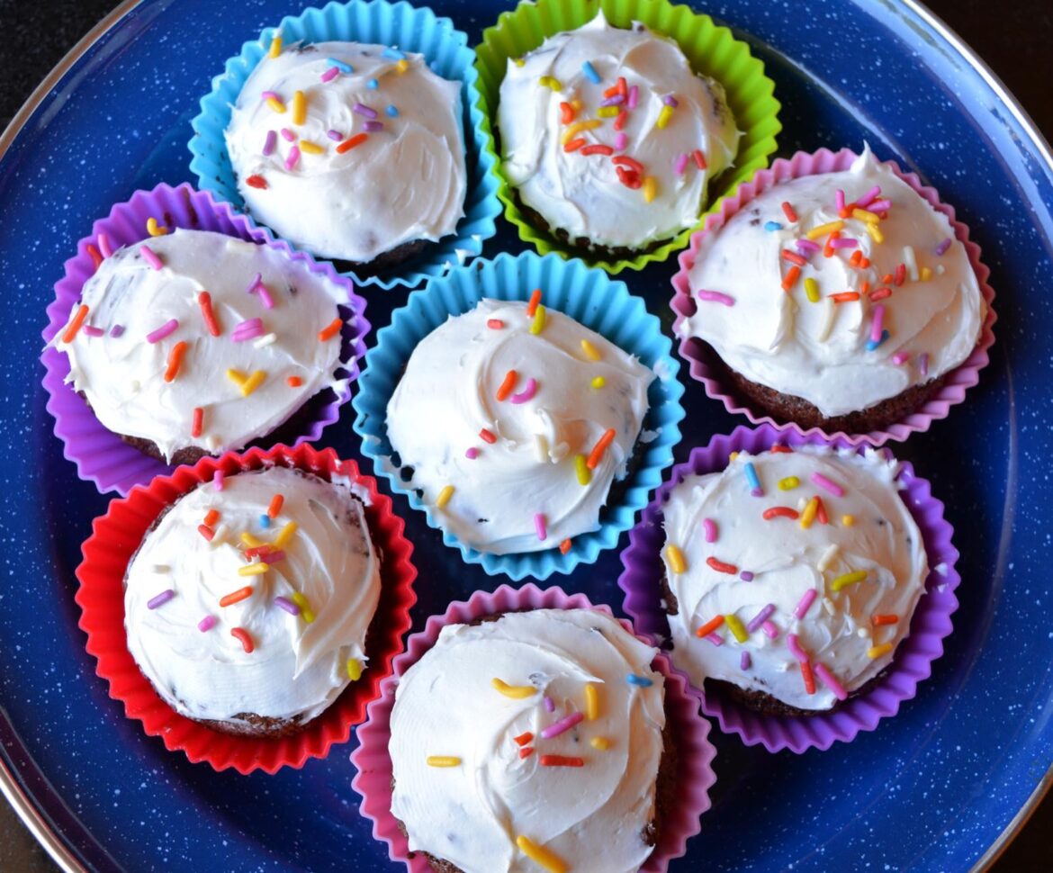 78 calorie cupcakes (2.5 inches diameter)