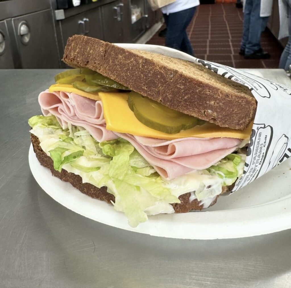 Ham & Cheese On Wheat