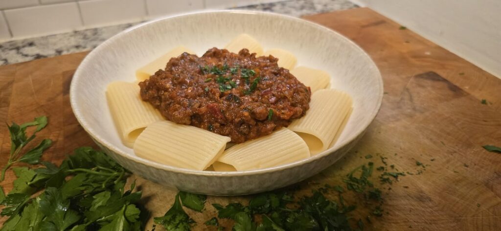 Slow-cooked Bolognese