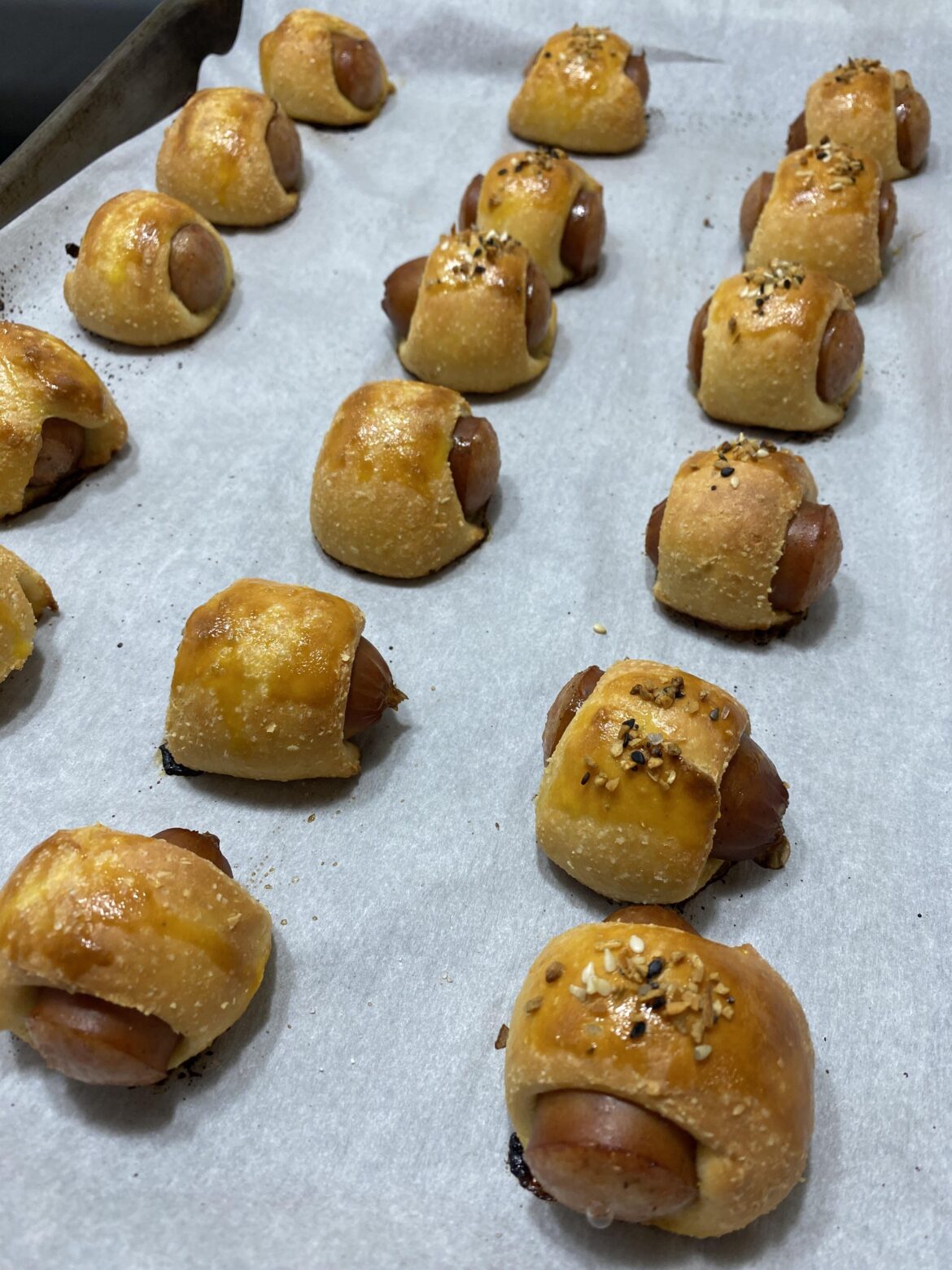 Keto piggies in blankets