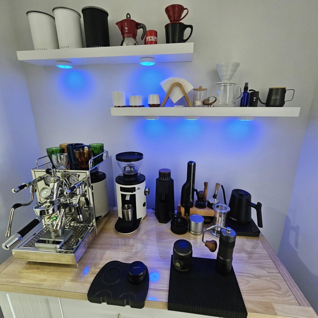 My new dorm Espresso setup