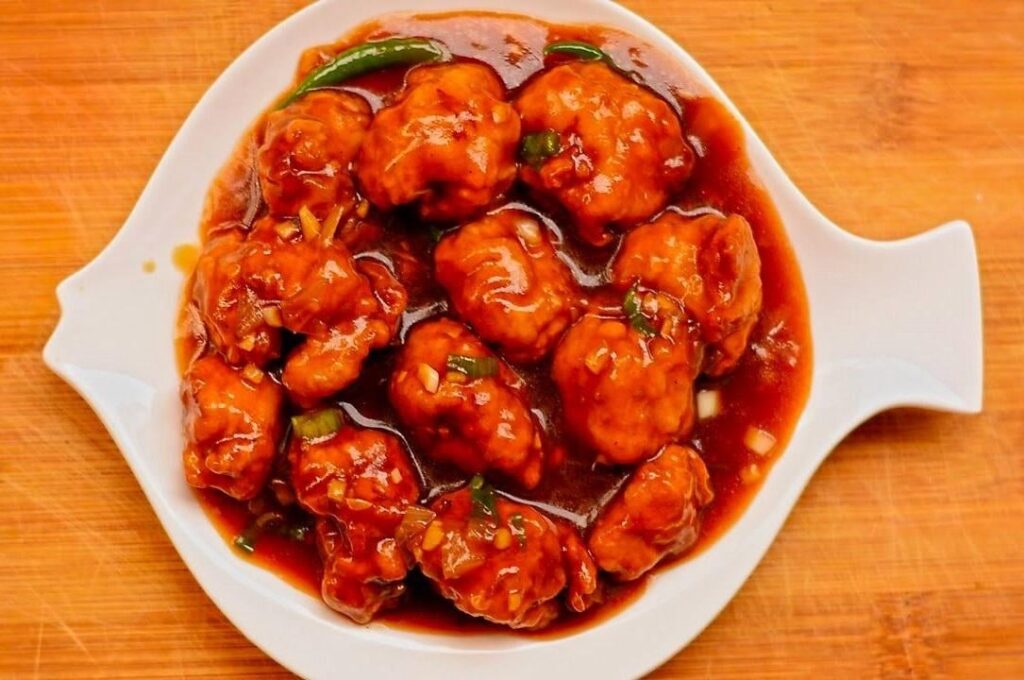 " Chicken Mamgchurian Made by My Boyfriend For Me. "