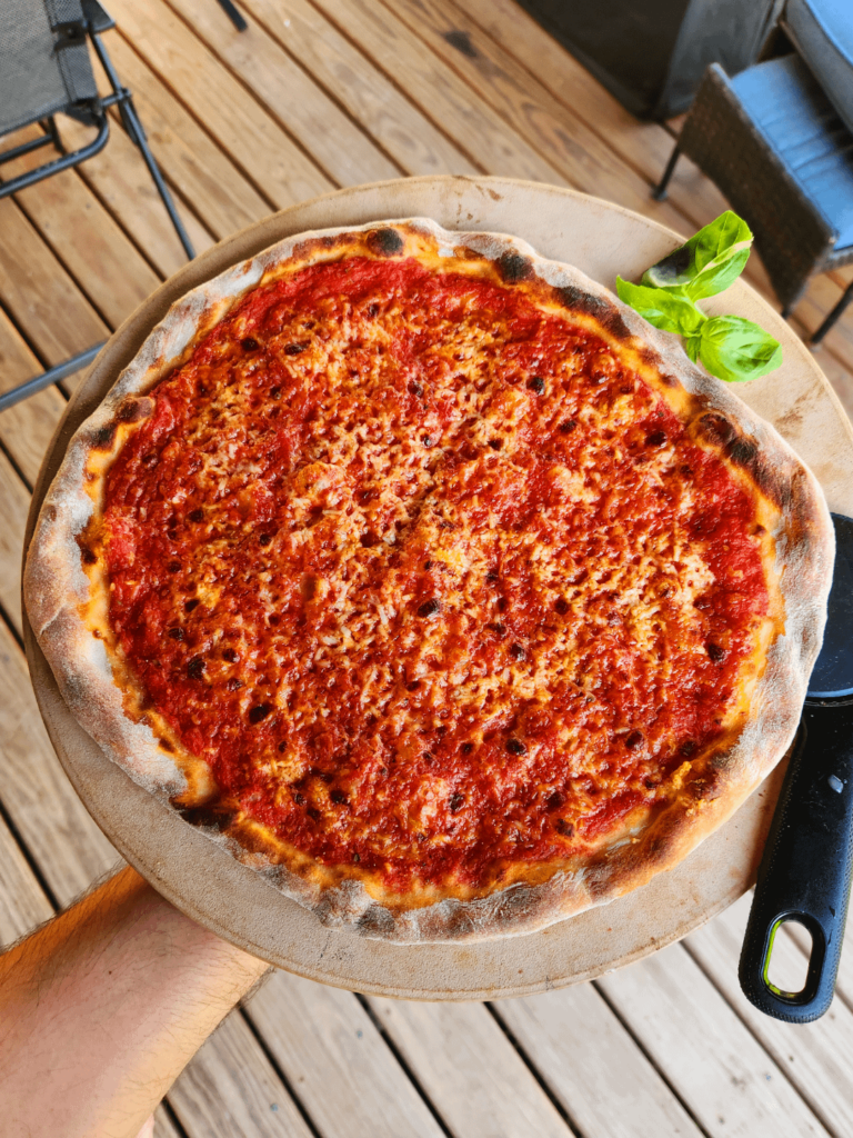 New Haven Style Fresh Tomato Pie