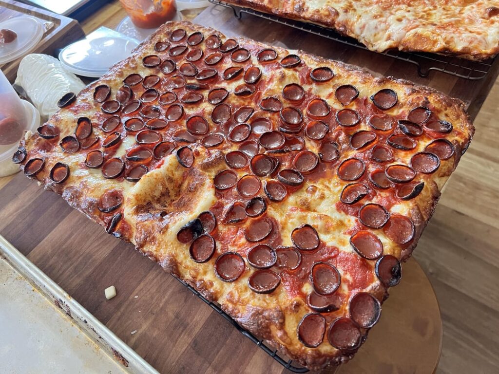Sheet Pan Pizza for 9yo Birthday Party