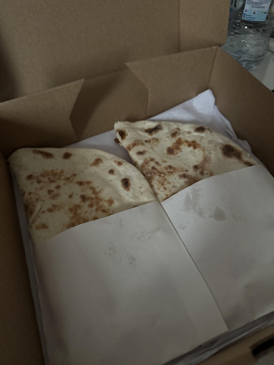 estimated calories in one cheese manakish? Dining and Cooking