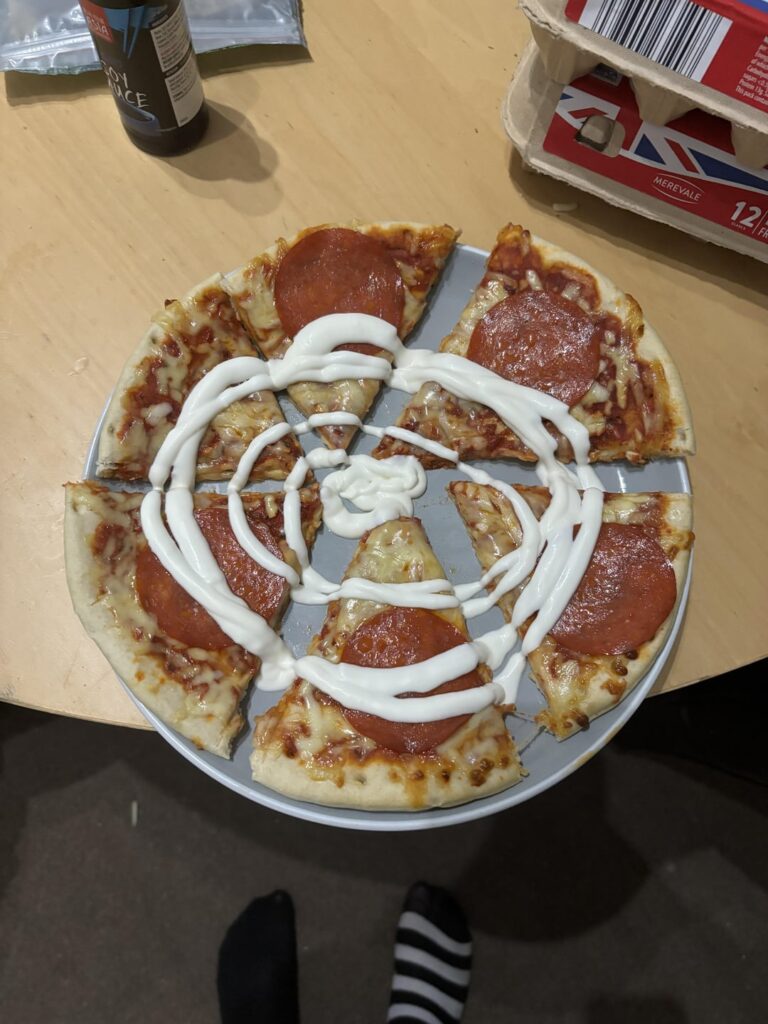 How’s the skills for cutting? I put 2 pizzas in, one for me and my little brother, photo 1 is mine, photo 2 is my brothers’ (i cut both)