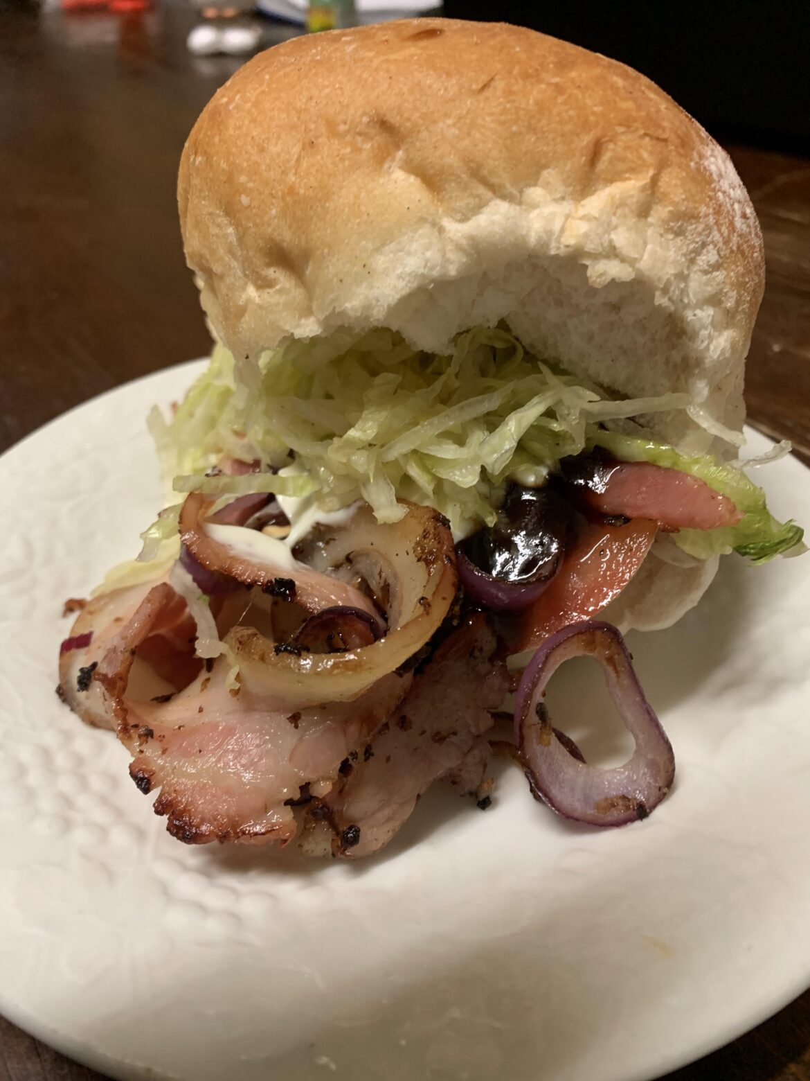 A fried egg wouldn’t have gone astray :(