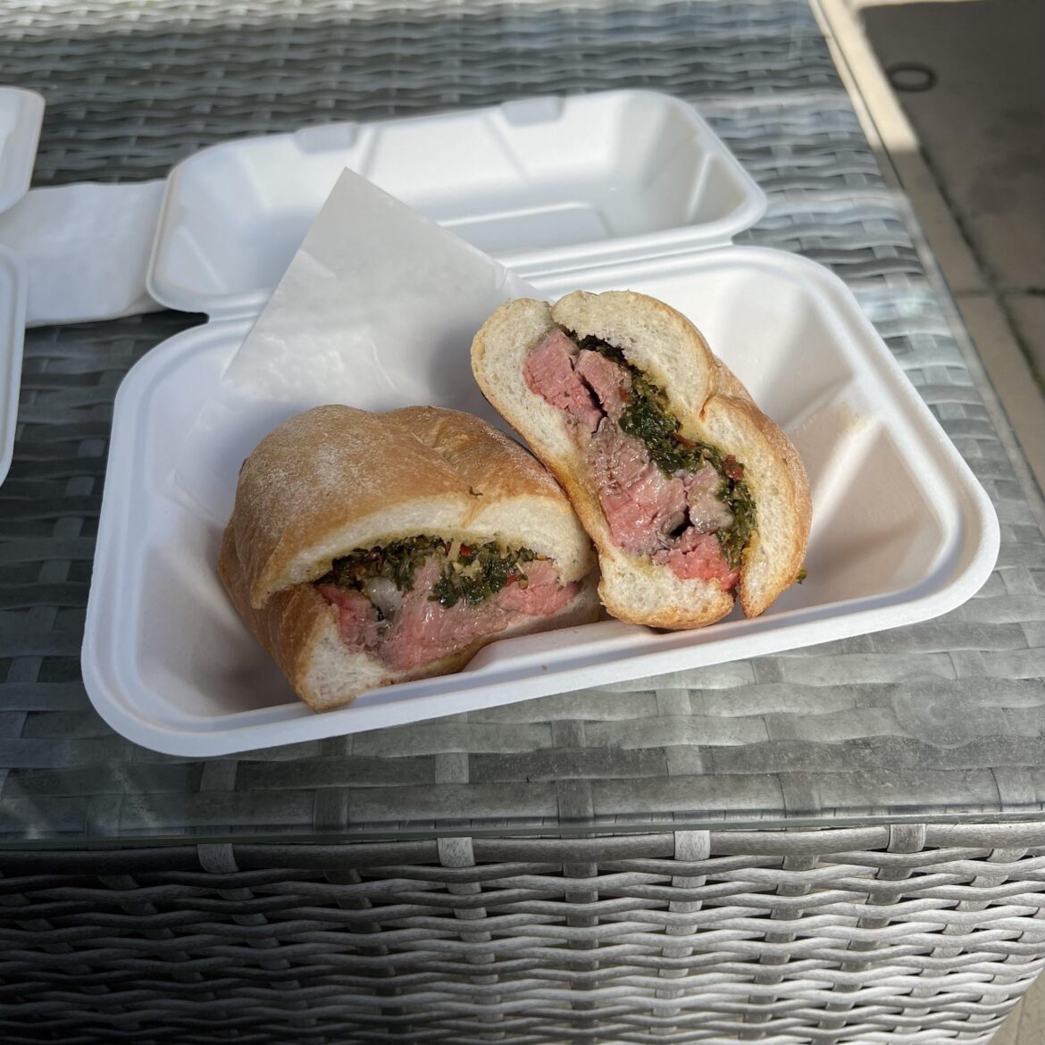 Steak sandwich in Toronto