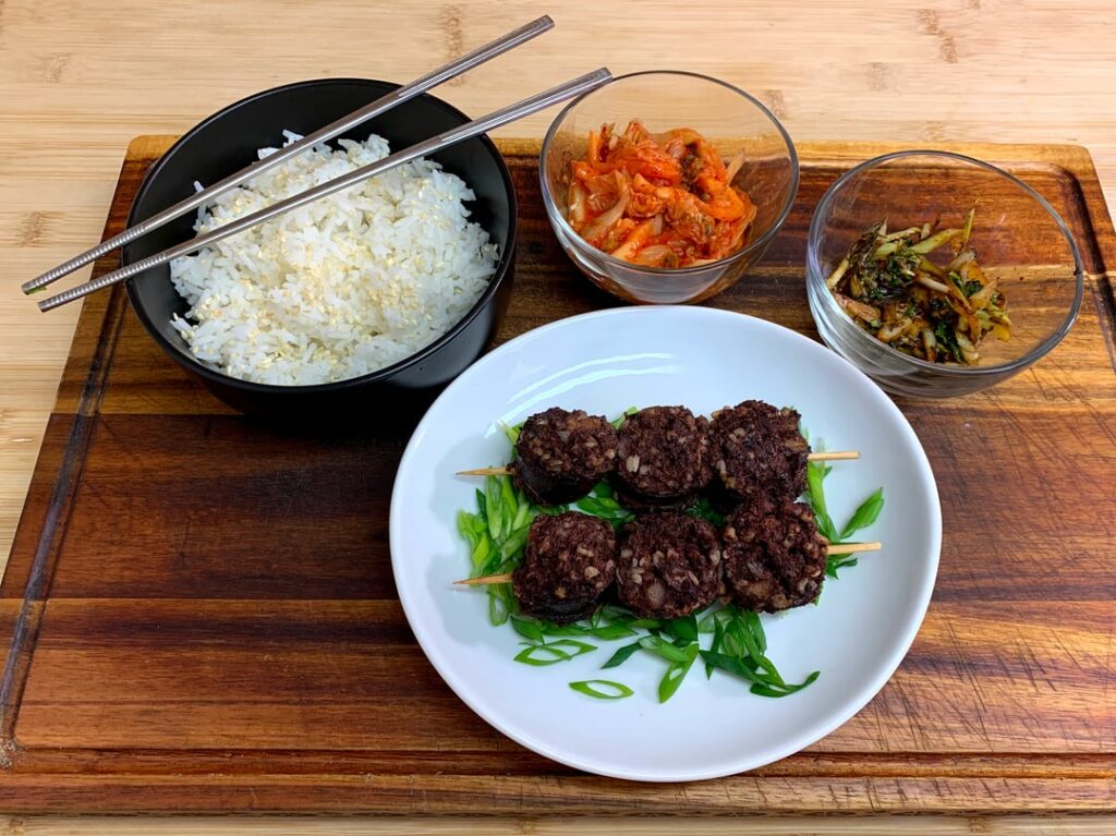 Homemade Blood Sausage