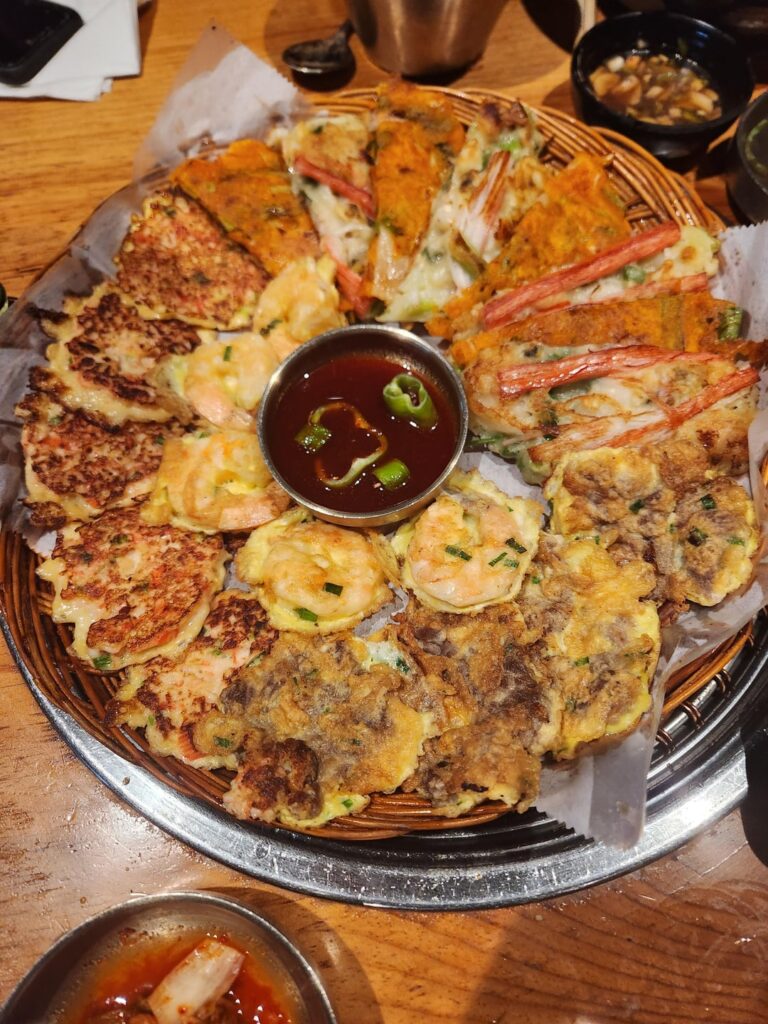 Sooo glad I wore pants with an elastic waistband. Chosun Hwaro in Maryland. Worth a visit.