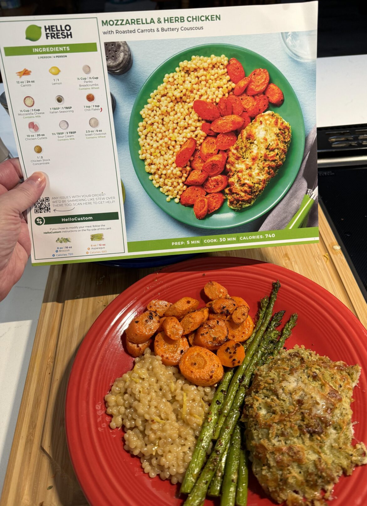 Mozzarella & herb chicken Mozzarella & herb chicken