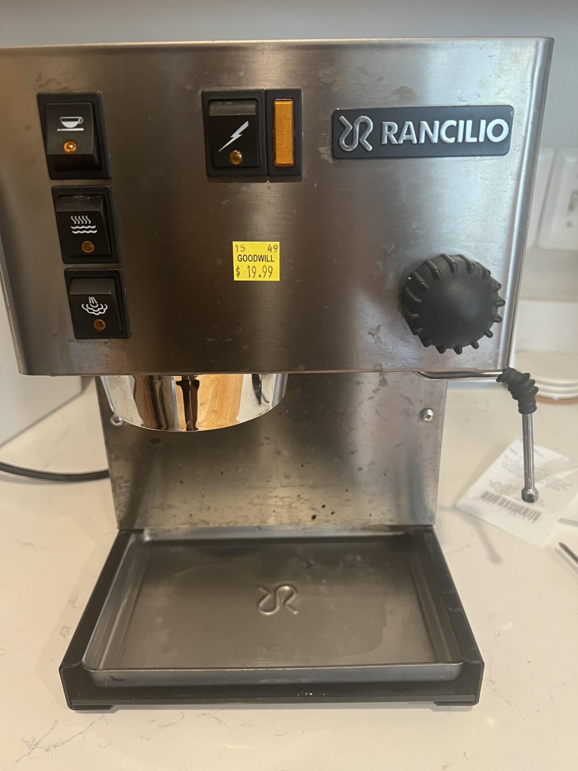 $20 Rancilio Miss Silvia