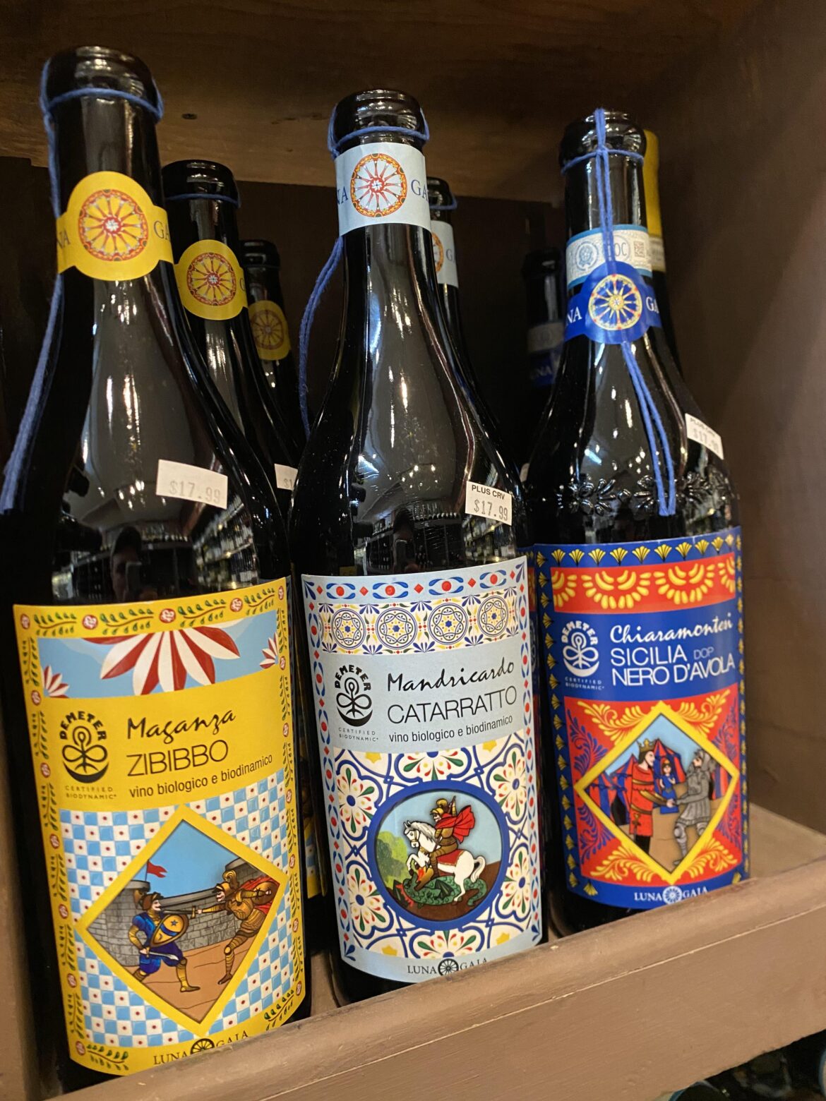 Who makes the coolest wine labels?