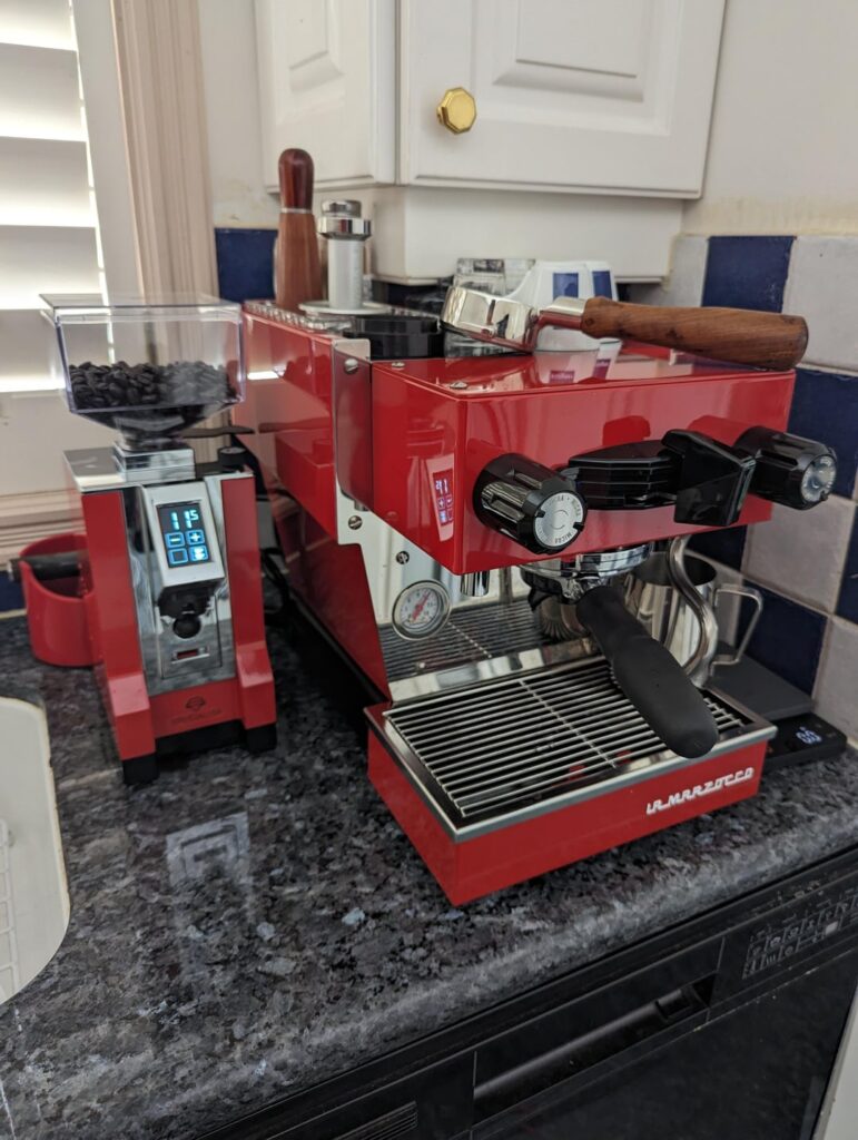 I told my wife I didn't have a choice. The Linea Micra was the only machine that fit the low profile space in our kitchen. We upgraded from a Breville Dual Boiler bought 5 years ago.