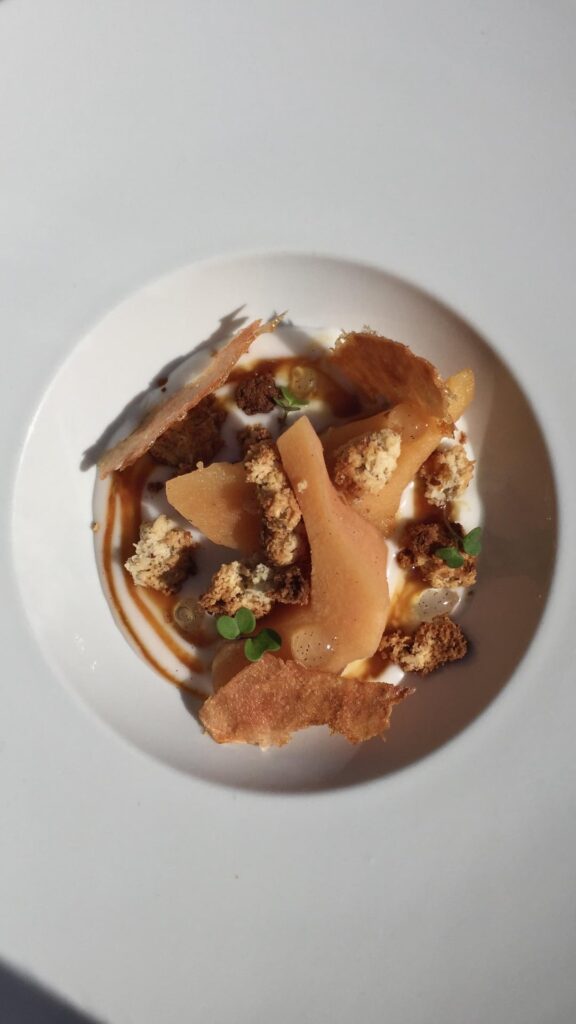 Quince & Coconut dessert (vegan + GF)