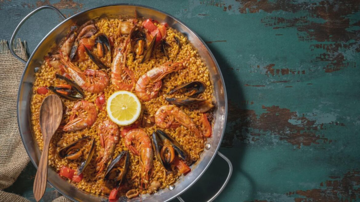 Amazing paella