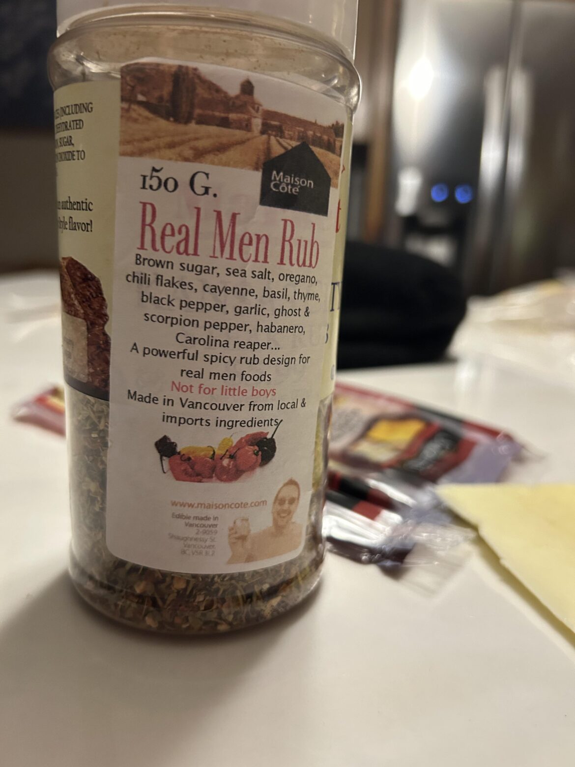 Parents bought me this while on vacation. It’s dangerously good.